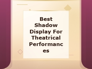 Best Shadow Display Systems for Theatrical Performances Buying Guide