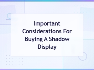 Essential Guide to Buying Shadow Displays