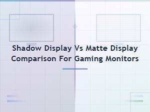 Shadow Display vs Matte Display Comparison for Gaming Monitors